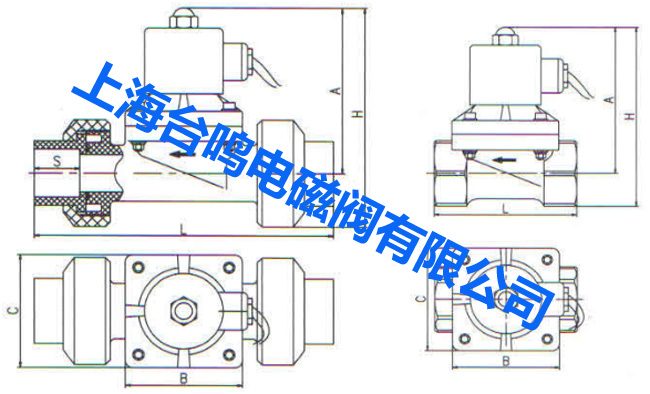 塑料電磁水閥